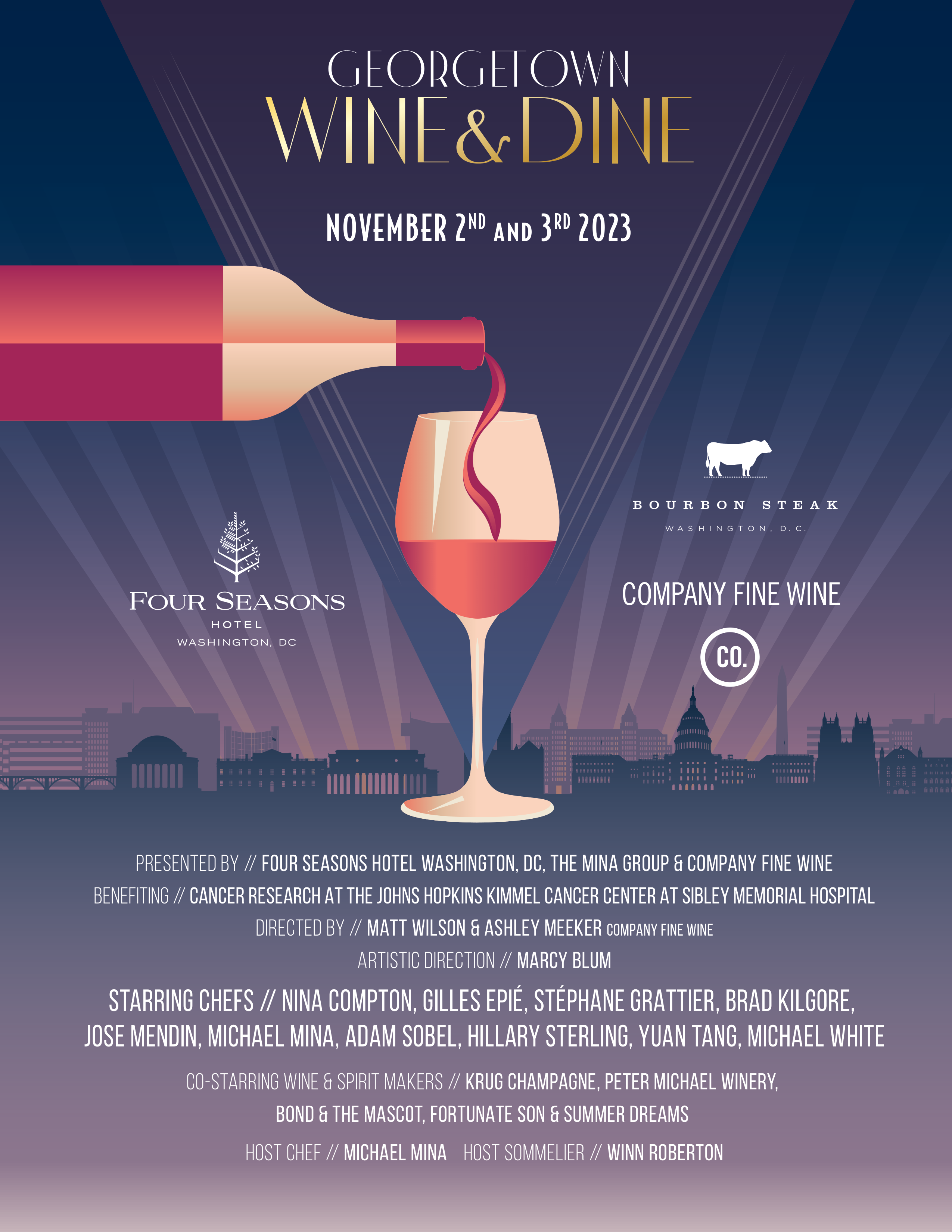 Georgetown Wine & Dine Weekend 2023