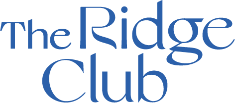 The Ridge Club Logotype Standard Cobalt